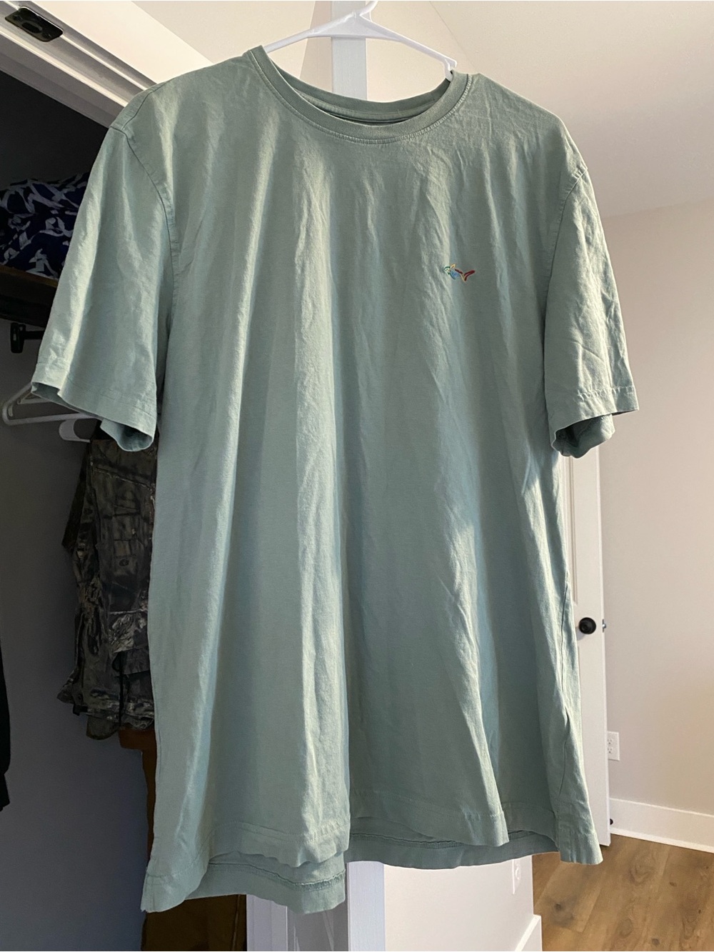 Greg Norman Collection Men's Crew Neck T-Shirt in Sage